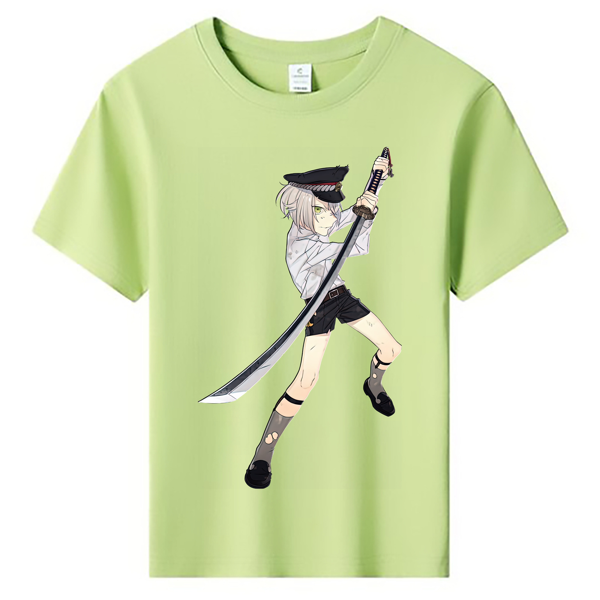 （画像用） 刀剣乱舞 Touken Ranbu 綿100％キッズTシャツ（フロントプリント）